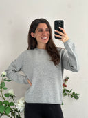 Maglioncino in lana e micro lurex