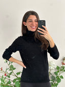 Maglionicino collo alto in pura lana