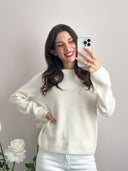 Maglioncino in lana e micro lurex