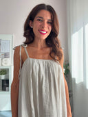 Abitino in tencel beige