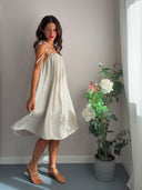 Abitino in tencel beige