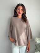 Maglione alpaca e lana