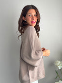 Maglione alpaca e lana