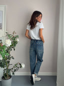 PREORDINE: Jeans con catena di perle