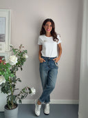 PREORDINE: Jeans con catena di perle