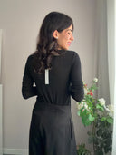 Maglia basic in misto cashmere
