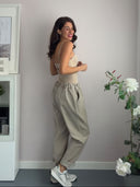 Pantalone simil velluto
