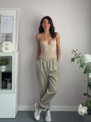 Pantalone simil velluto