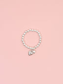 Bracciale con cuoricino e campanellino