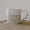 Maxi tazza MAMA in ceramica handmade con manico