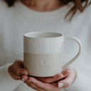 Maxi tazza MAMA in ceramica handmade con manico